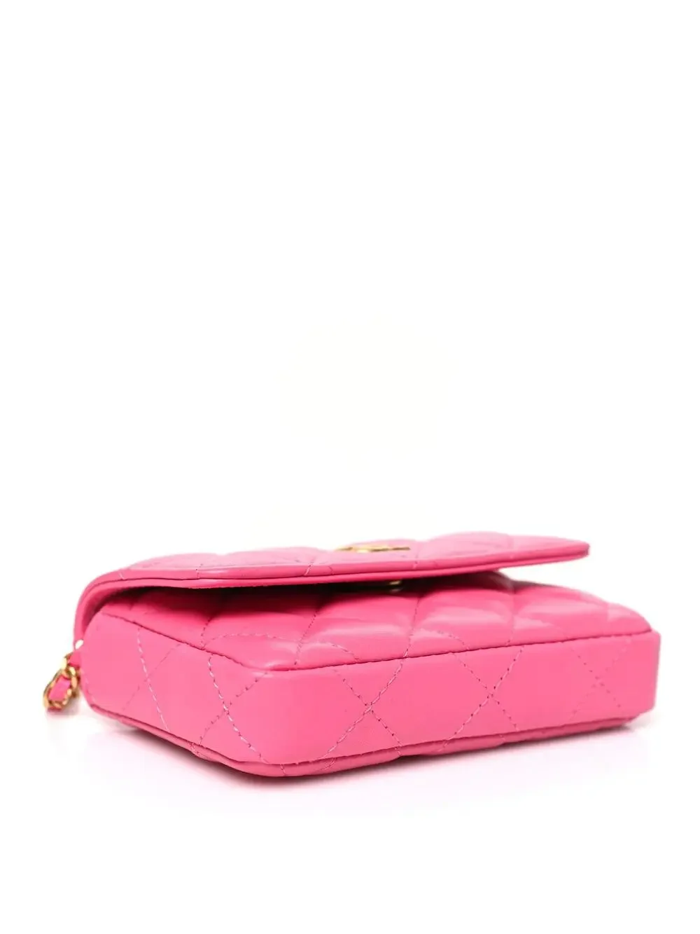 Chanel Lambskin Enamel Quilted Coco #360488C18B